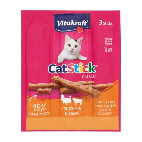 فيتاكرافت كاتستيك كلاسيك بالديك الرومي ولحم الضأن 18 جرام